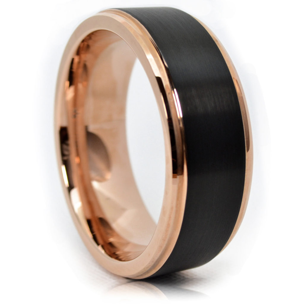 Black Rose - King Rings Luxury Metal Cock Ring 14Kt Rose Gold Plated